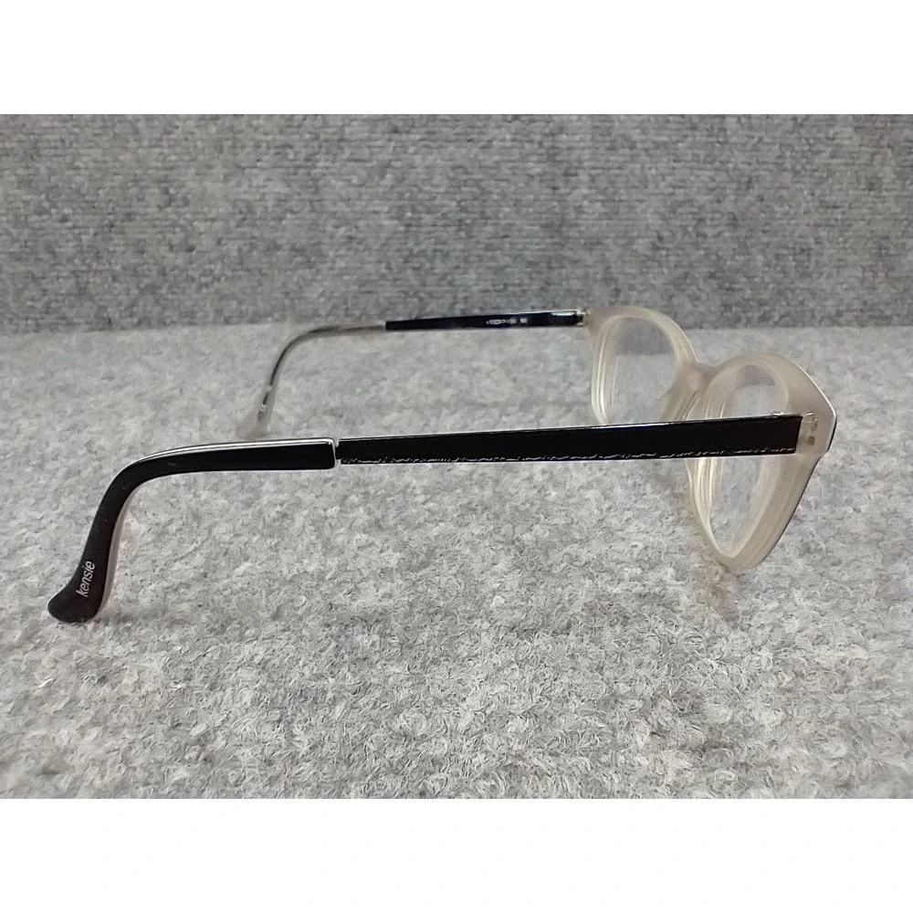 Kensie Travel Eyeglass Frames Black Clear Cat Eye Frames 53-17-135 BK with Case